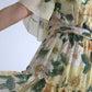 Dolce & Gabbana Multicolor Silk Floral Print Long Maxi Dress