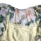 Dolce & Gabbana Multicolor Silk Floral Print Long Maxi Dress