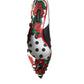 Dolce & Gabbana Multicolor Leather Crystal Slingback Pump Heels Shoes