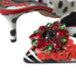 Dolce & Gabbana Multicolor Leather Crystal Slingback Pump Heels Shoes