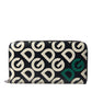 Dolce & Gabbana Multicolor DG Mania Leather Zip Around Continental Wallet
