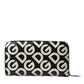 Dolce & Gabbana Multicolor DG Mania Leather Zip Around Continental Wallet