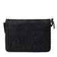 Dolce & Gabbana Black Embellished Baroque Crossbody Shoulder Bag