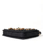 Dolce & Gabbana Black Embellished Baroque Crossbody Shoulder Bag