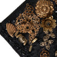 Dolce & Gabbana Black Embellished Baroque Crossbody Shoulder Bag