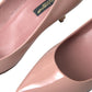 Dolce & Gabbana Pink Patent Leather Pumps Heels Shoes