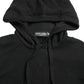 Dolce & Gabbana Black Cashmere Hooded Pullover Sweater