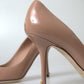Dolce & Gabbana Beige Leather Pumps Patent Heels Shoes