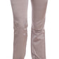 Costume National Beige Cotton Slim Fit Jeans