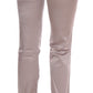 Costume National Beige Cotton Slim Fit Jeans