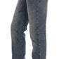 Costume National Blue Cotton Stretch Denim Jeans