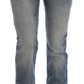 Costume National Blue Cotton Stretch Denim Jeans