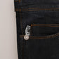 Costume National Dark Blue Cotton Slim Fit Jeans