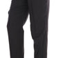 Dolce & Gabbana Gray Wool Stretch Slim Dress Pants