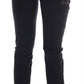 John Galliano Black Cotton Denim Stretch Regular Fit Jeans