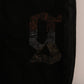 John Galliano Black Cotton Denim Stretch Regular Fit Jeans