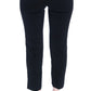 BENCIVENGA Black Cotton Stretch Capri Dress Pants