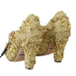 Dolce & Gabbana Gold Floral Crystal Mary Janes Pumps