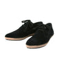 Bottega Veneta Bottega Veneta Men's Black Suede Pointed Toe Dress Shoe