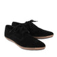 Bottega Veneta Bottega Veneta Men's Black Suede Pointed Toe Dress Shoe
