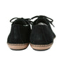 Bottega Veneta Bottega Veneta Men's Black Suede Pointed Toe Dress Shoe