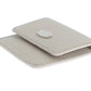 Dolce & Gabbana White Dauphine Leather Case Wallet