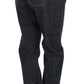 Dolce & Gabbana Blue Cotton Oversize Denim Jeans