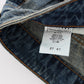 Cavalli Blue Cotton Low Waist Jeans
