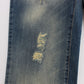 Cavalli Blue Cotton Low Waist Jeans
