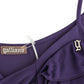 John Galliano Purple jersey dress