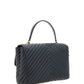 PINKO Black Calf Leather Love Lady Handbag