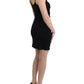 John Galliano Black coctail dress