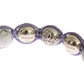 Nialaya Purple CZ Howlite 925 Silver Bracelet