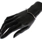 Nialaya Skyfall CZ 925 Silver Bangle Bracelet