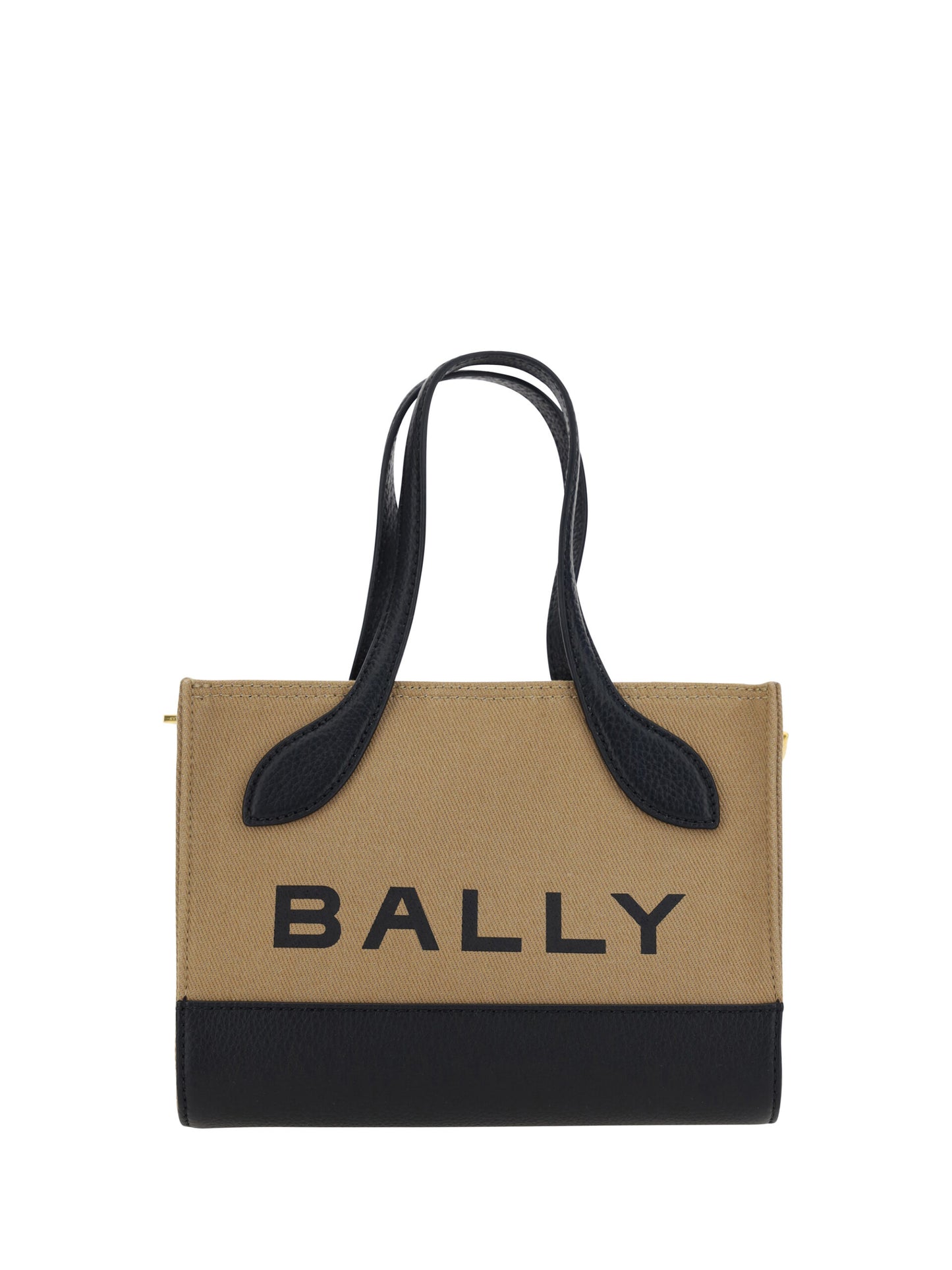 Bally Brown and Black Leather Mini Handbag