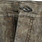 Cavalli Brown cotton mini skirt