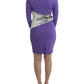 Cavalli Purple longsleeved dress