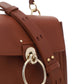 Chloé Brown Calf Leather Tess Handbag