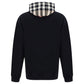 Burberry Black Cotton Samuel Hoodie Sweatshirt