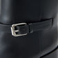 Burberry Black Leather Ankle Boots