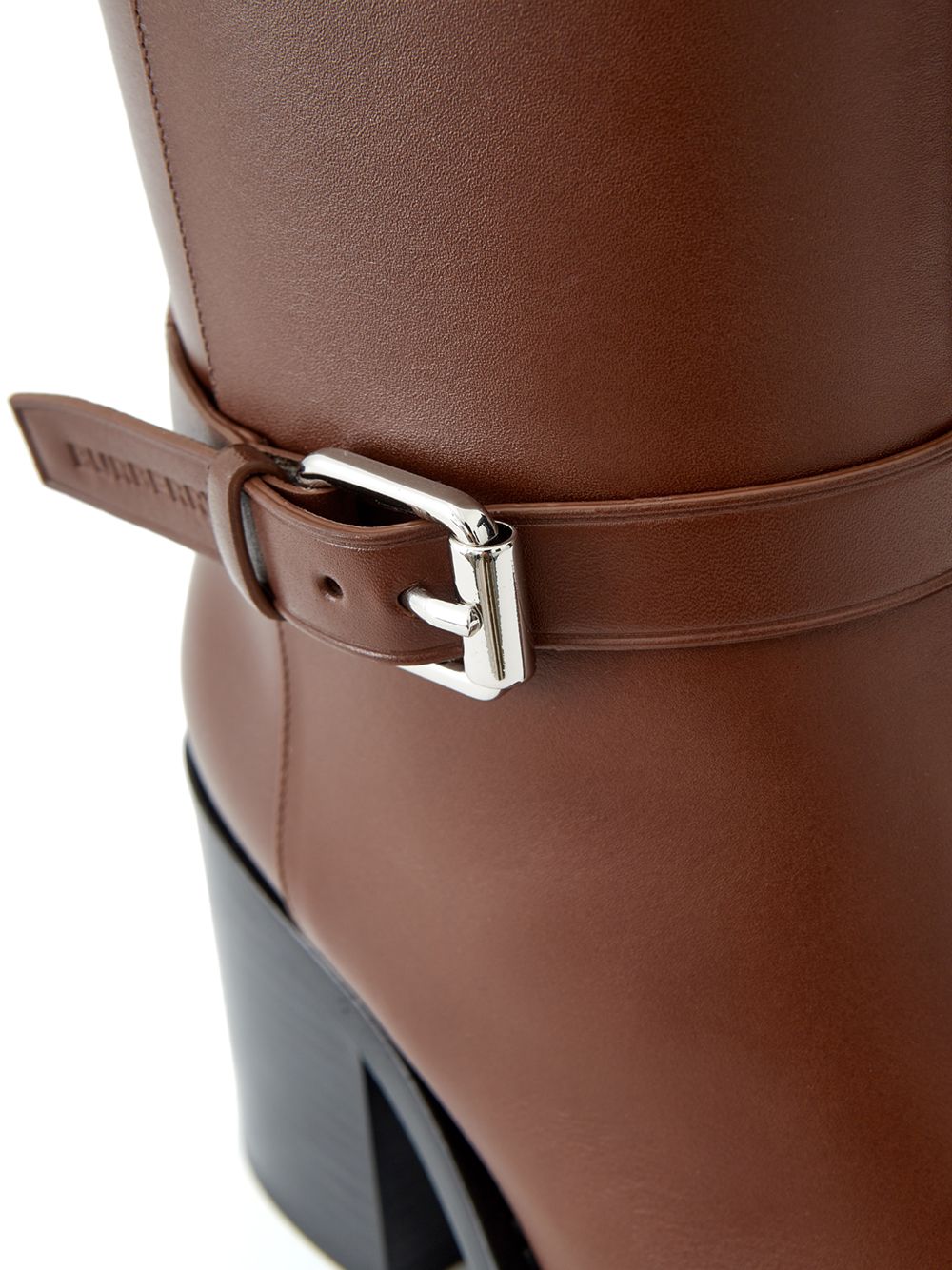 Burberry Brown Leather Ankle Boots