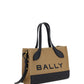 Bally Brown and Black Leather Mini Handbag