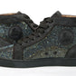 Christian Louboutin Tsar/Crv/Irid/Green Louis Flat Veau Shoes