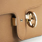 Gucci Beige Calf Leather Dollar Shoulder Bag