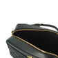 Versace Black Lamb Leather Medium Camera Shoulder Bag