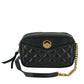 Versace Black Lamb Leather Small Camera Crossbody Bag