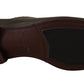 Dolce & Gabbana Brown Lizard Leather Dress Oxford Shoes