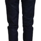 Just Cavalli Black Low Waist Slim Fit Women Casual Denim Jeans