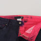 Just Cavalli Black Low Waist Slim Fit Women Casual Denim Jeans