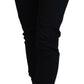 Costume National Black Low Waist Skinny Women Denim Jeans